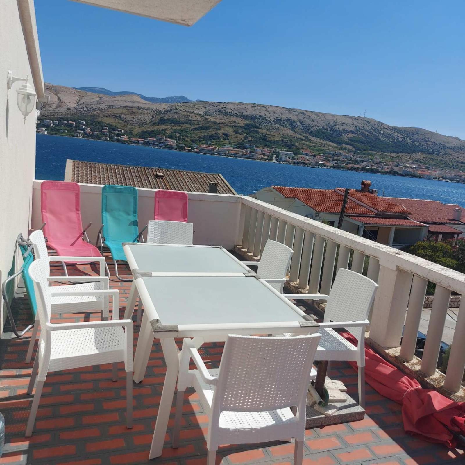 House Lanterna Pag Hotell Pag Town Rum bild